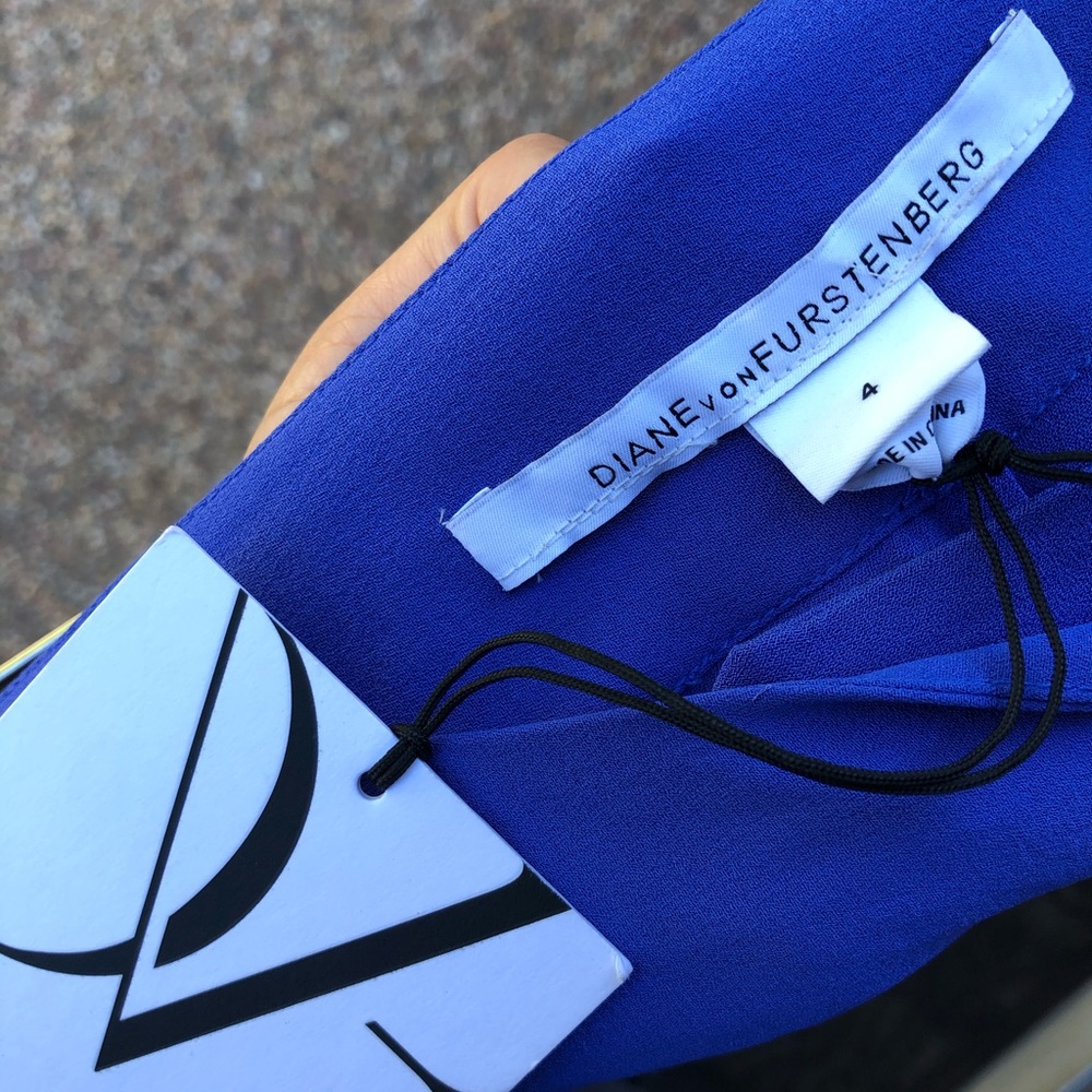 DVF Silk Pants 4 NWT - Picture 4 of 4